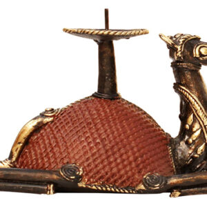 Dhokra Table Candle Stand